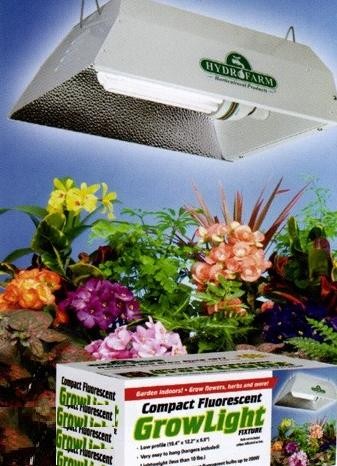Kit 150 w Floramax CFL + Reflector Blanco Bajo Consumo Cultivo Interior 1